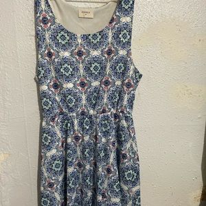 Colorful knit dress from stitch fix